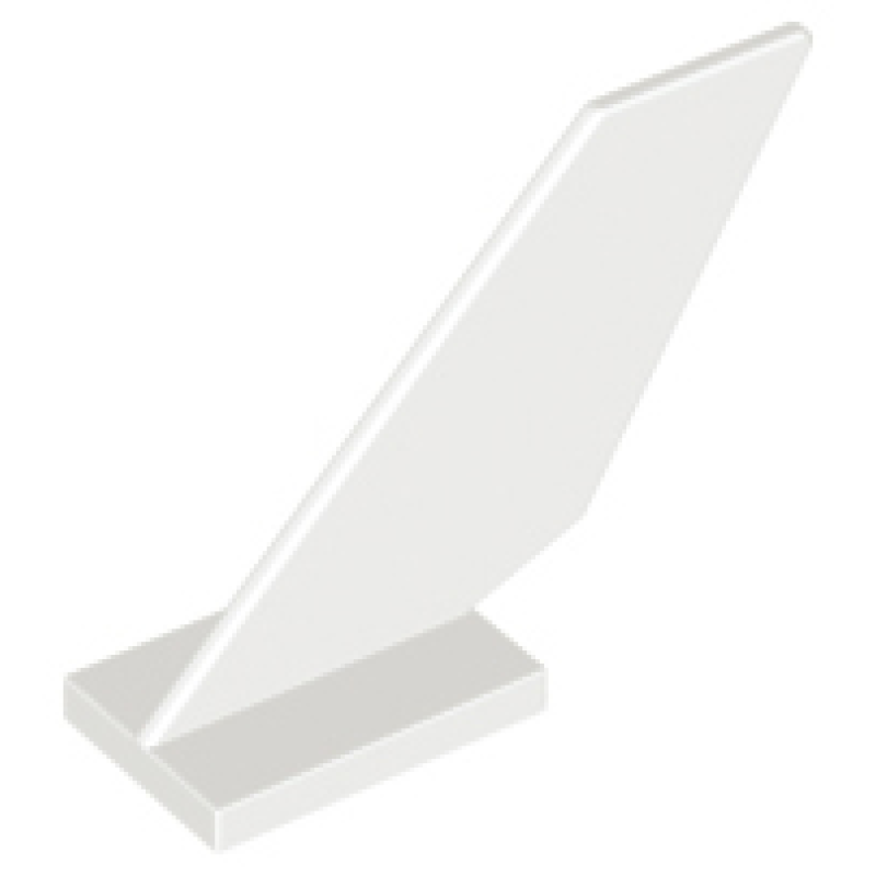 Staart Vliegtuig 6x2x3.67 White